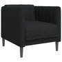 Voir la diapositive 2 : VIDAXL Fauteuil noir tissu