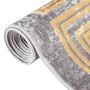 Voir la diapositive 4 : VIDAXL Tapis lavable antiderapant 120x180 cm gris