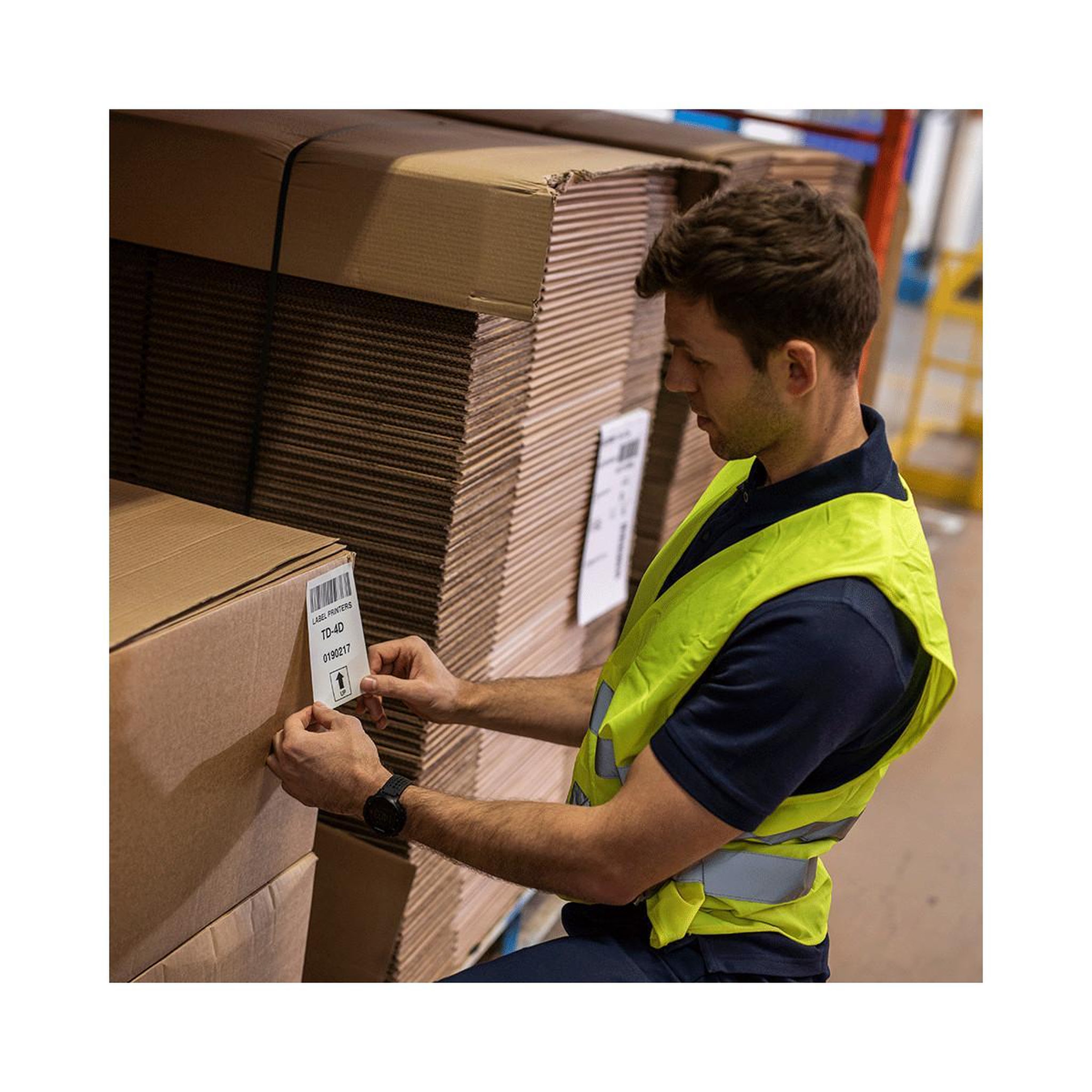 Voir la diapositive 3 : Brother Brother TD-4520DN - Imprimante d'étiquettes professionnelle