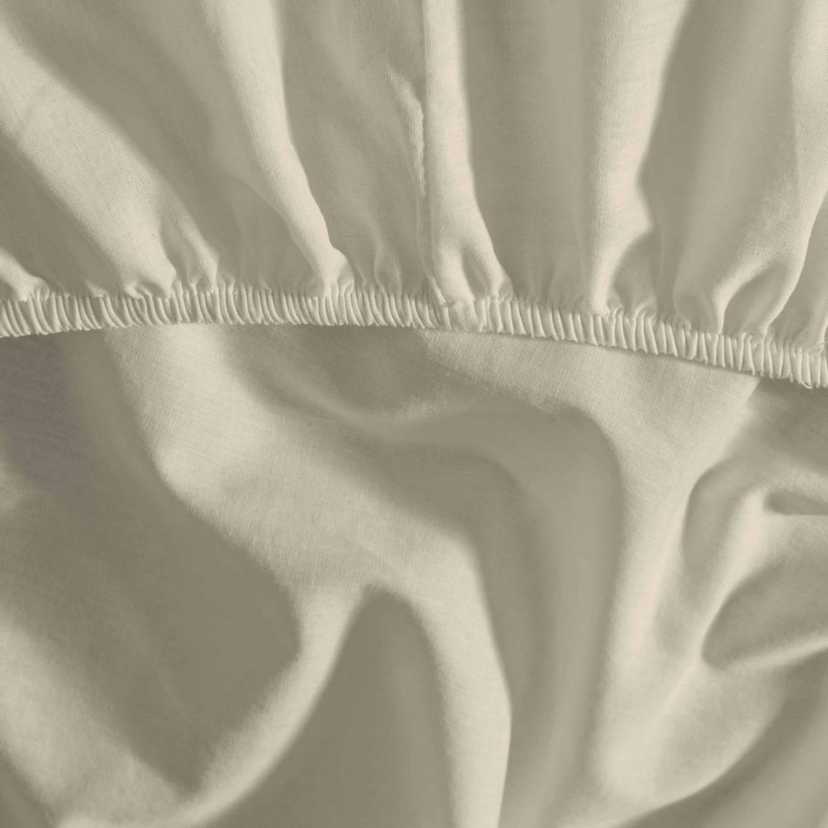 Sensei Maison Drap housse en flanelle de coton bonnet 30 cm KLAPPEN