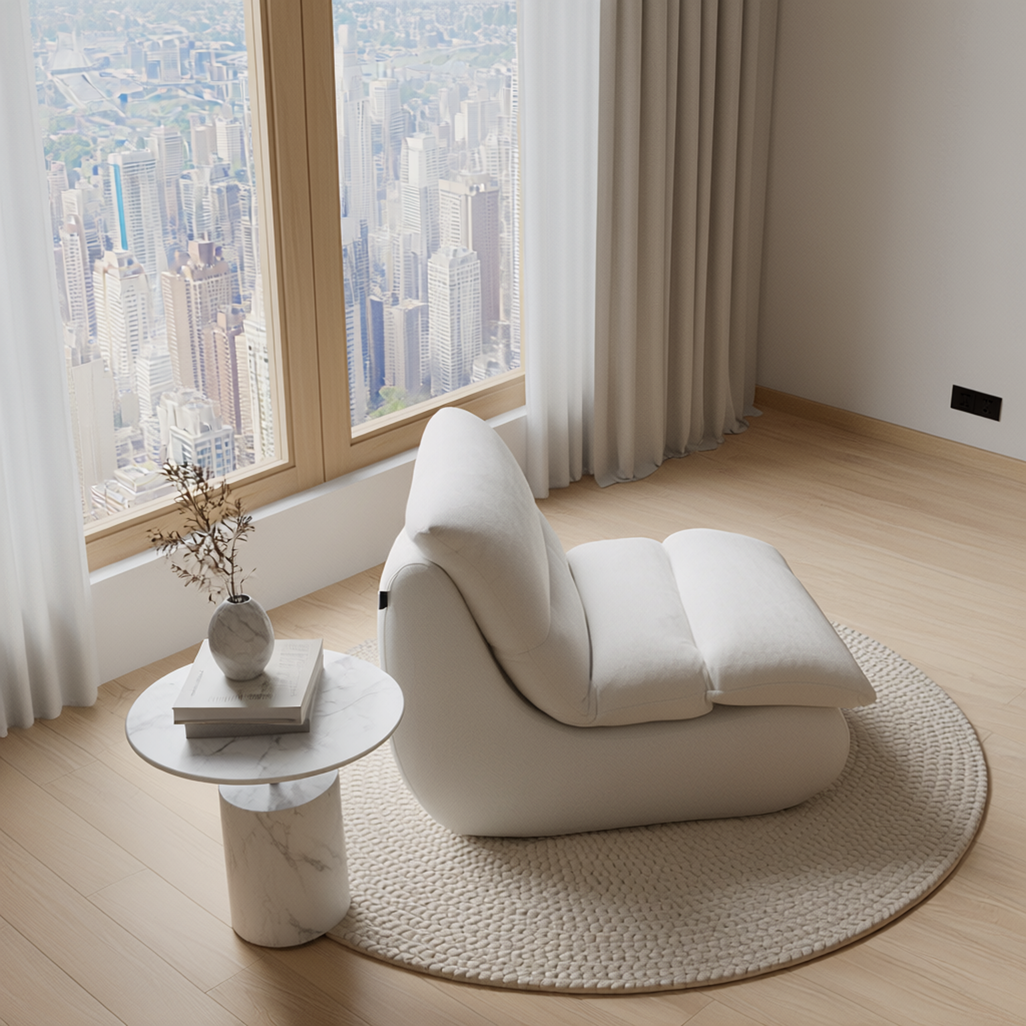 Voir la diapositive 4 : COCO LIVING Coco Living Fauteuil Nuvia