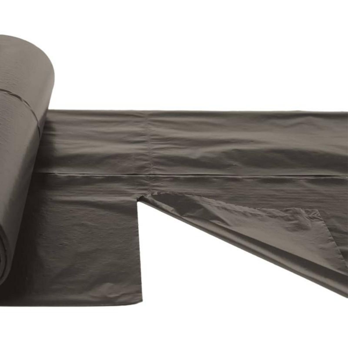 VIDAXL Sacs poubelles 250 pcs noir 120 L