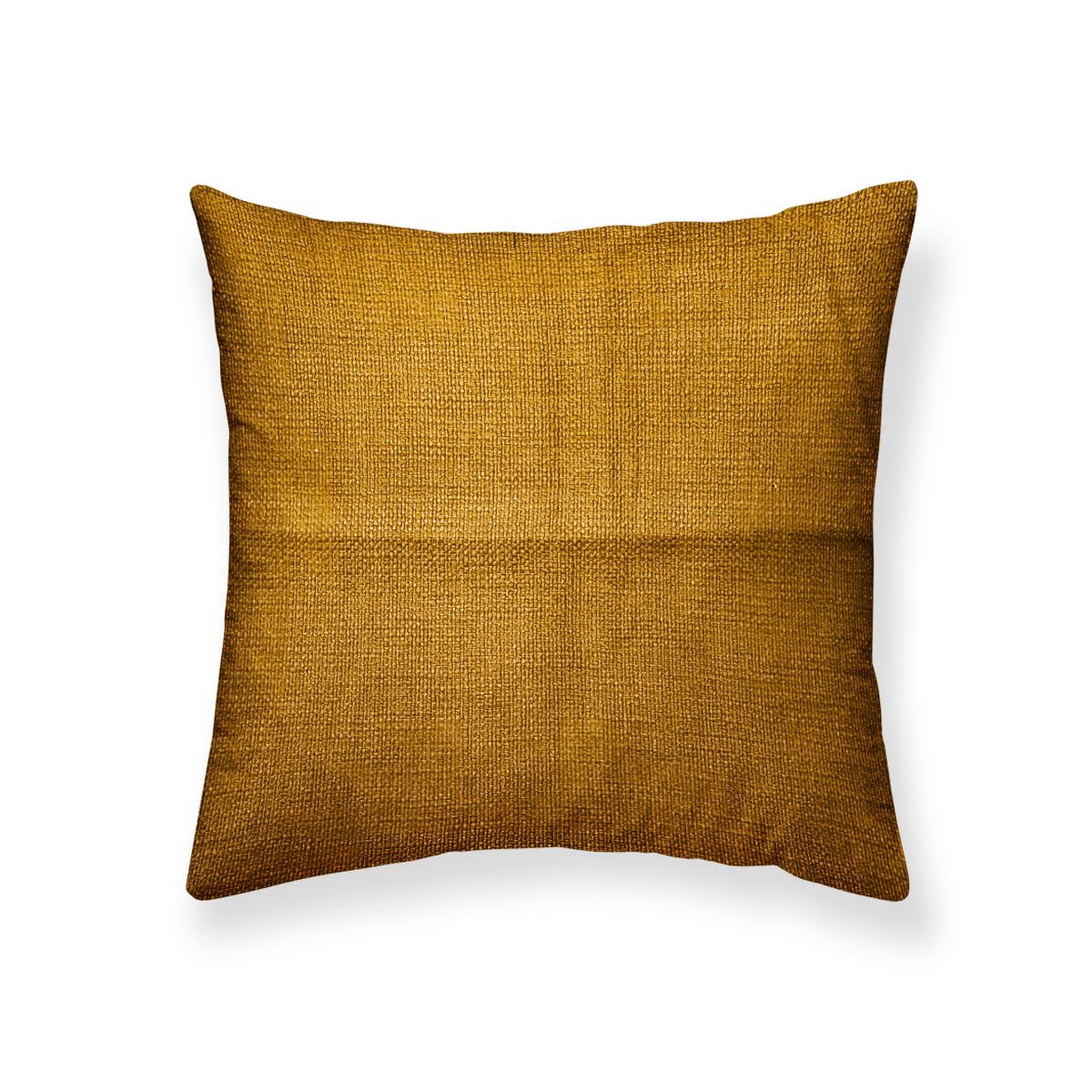 Voir la diapositive 2 : TODAY Coussin déco uni déhoussable en Coton KERALA 