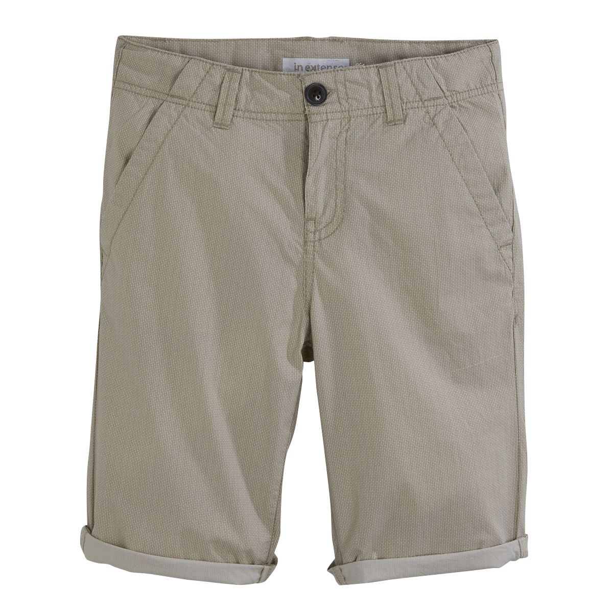 IN EXTENSO Bermuda en popeline garçon