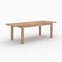 Voir la diapositive 3 : Rendez vous déco Table de jardin extensible en teck 6 à 10 personnes-Nido