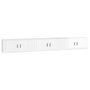 Voir la diapositive 2 : VIDAXL Meubles TV muraux 3 pcs blanc brillant 100x34,5x40 cm