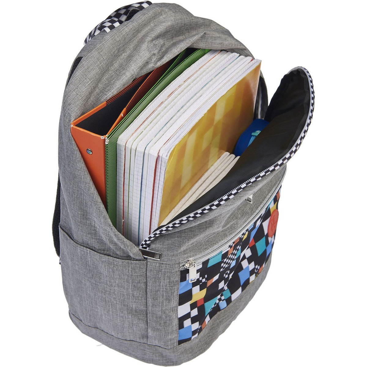 YOUNG'S ATTITUDE Sac à dos 1 compartiment gris clair TRENDY BORNE