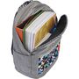 Voir la diapositive 5 : YOUNG'S ATTITUDE Sac à dos 1 compartiment gris clair TRENDY BORNE