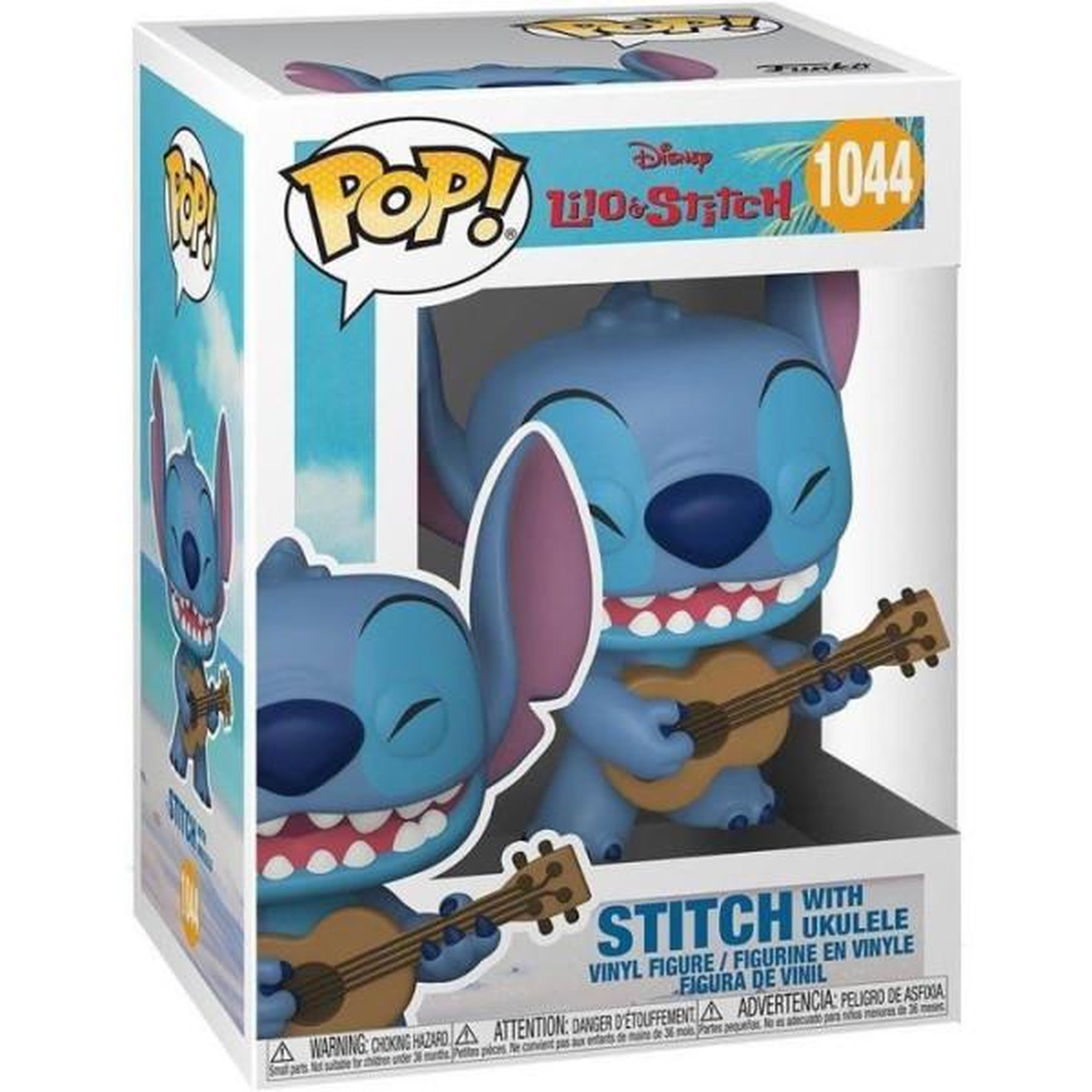 Funko Figurine Funko Pop! - Disney Stitch avec Ukulélé - Vinyle
