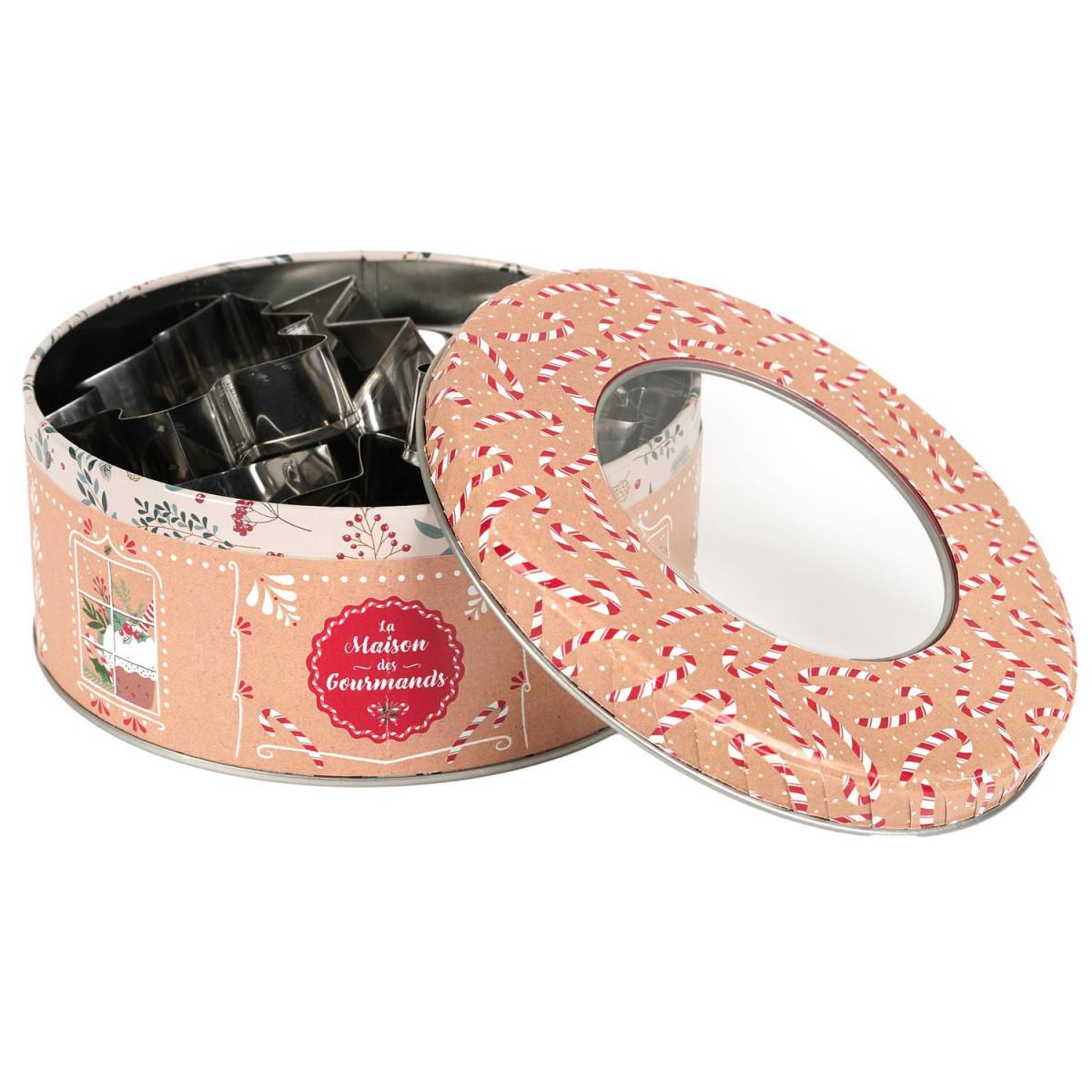 Lily Cook Boîte de 10 emporte-pièces  noël  13cm multicolore
