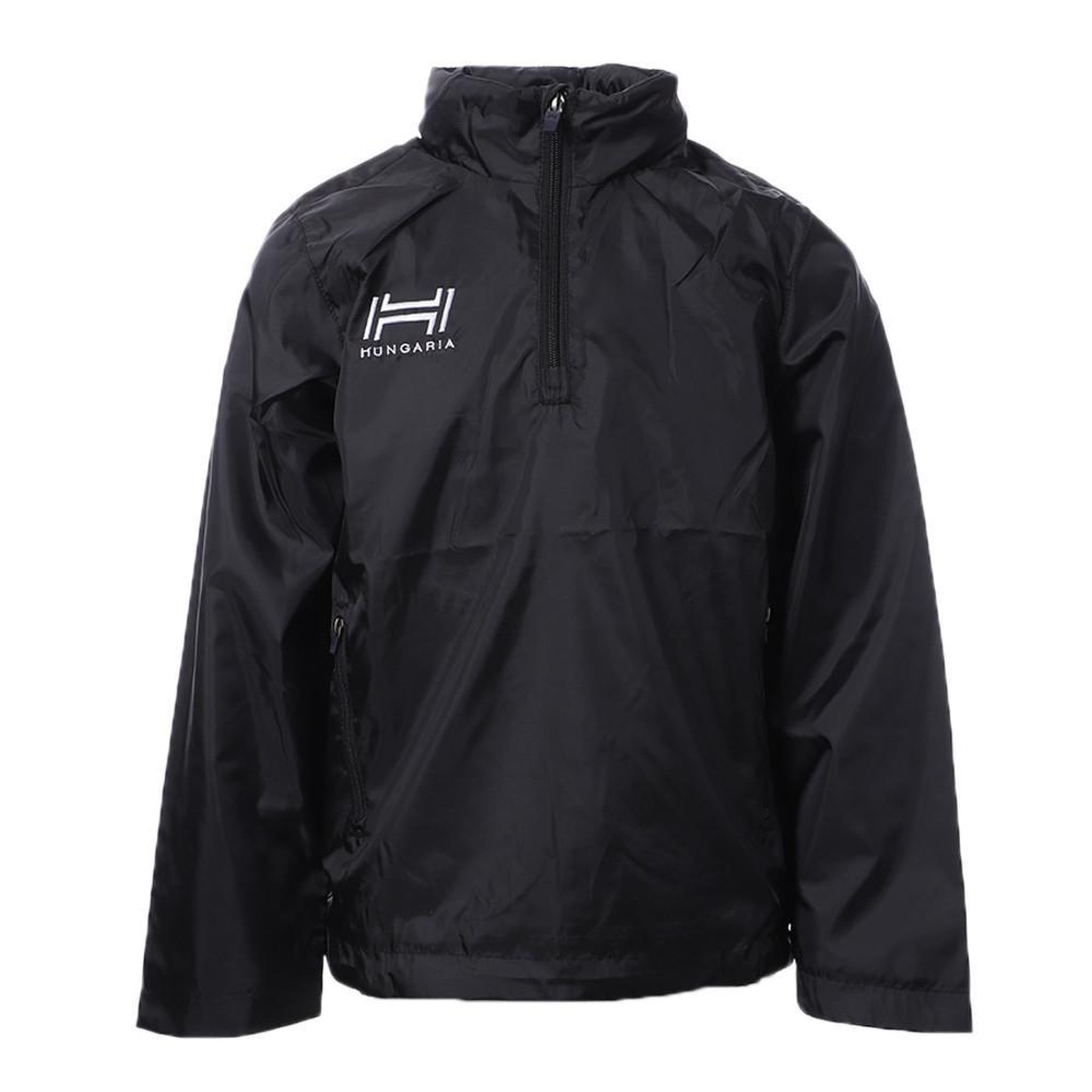 Voir la diapositive 1 : HUNGARIA Coupe-vent noir enfant Hungaria 1/4 Zip Training Premium