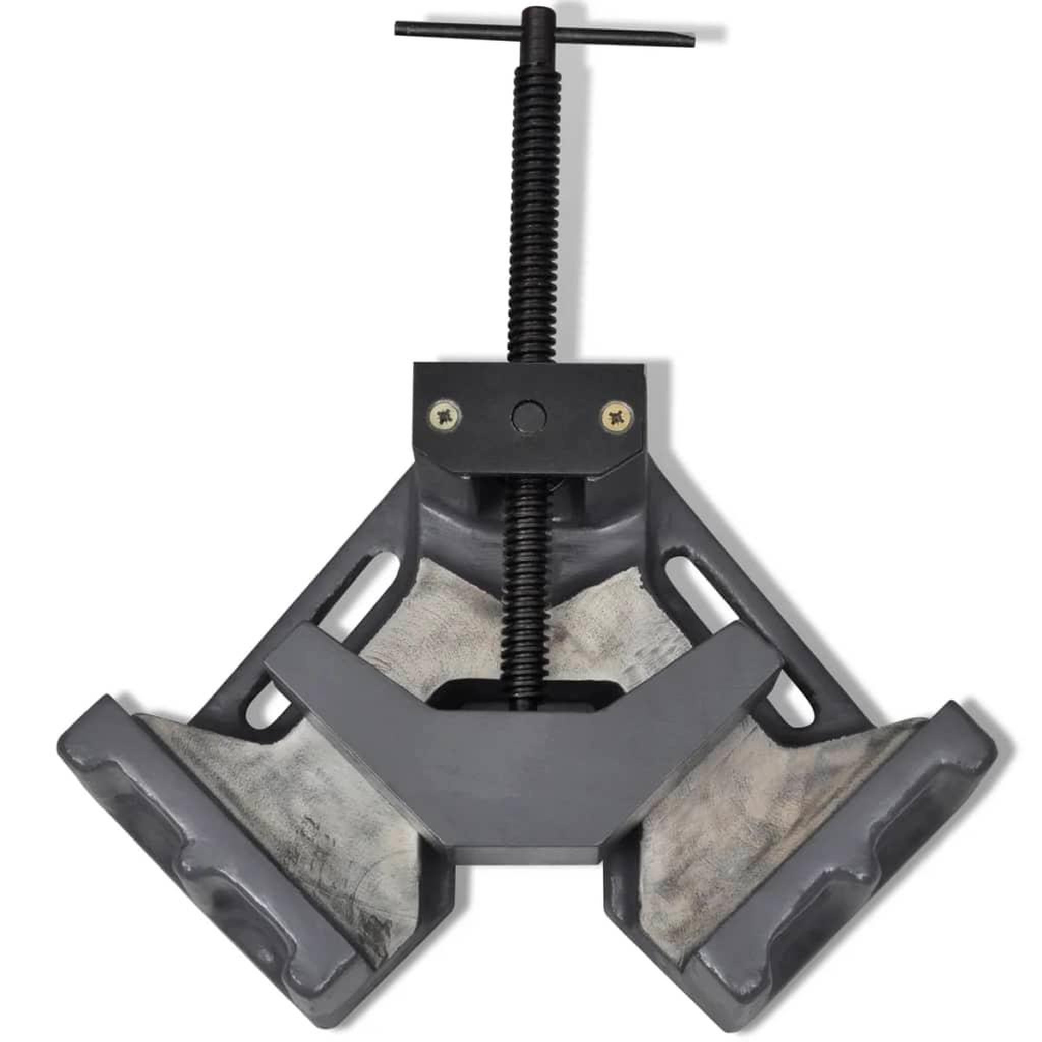 Voir la diapositive 2 : VIDAXL Etau d'angle de perceuse a pression manuelle 115 mm