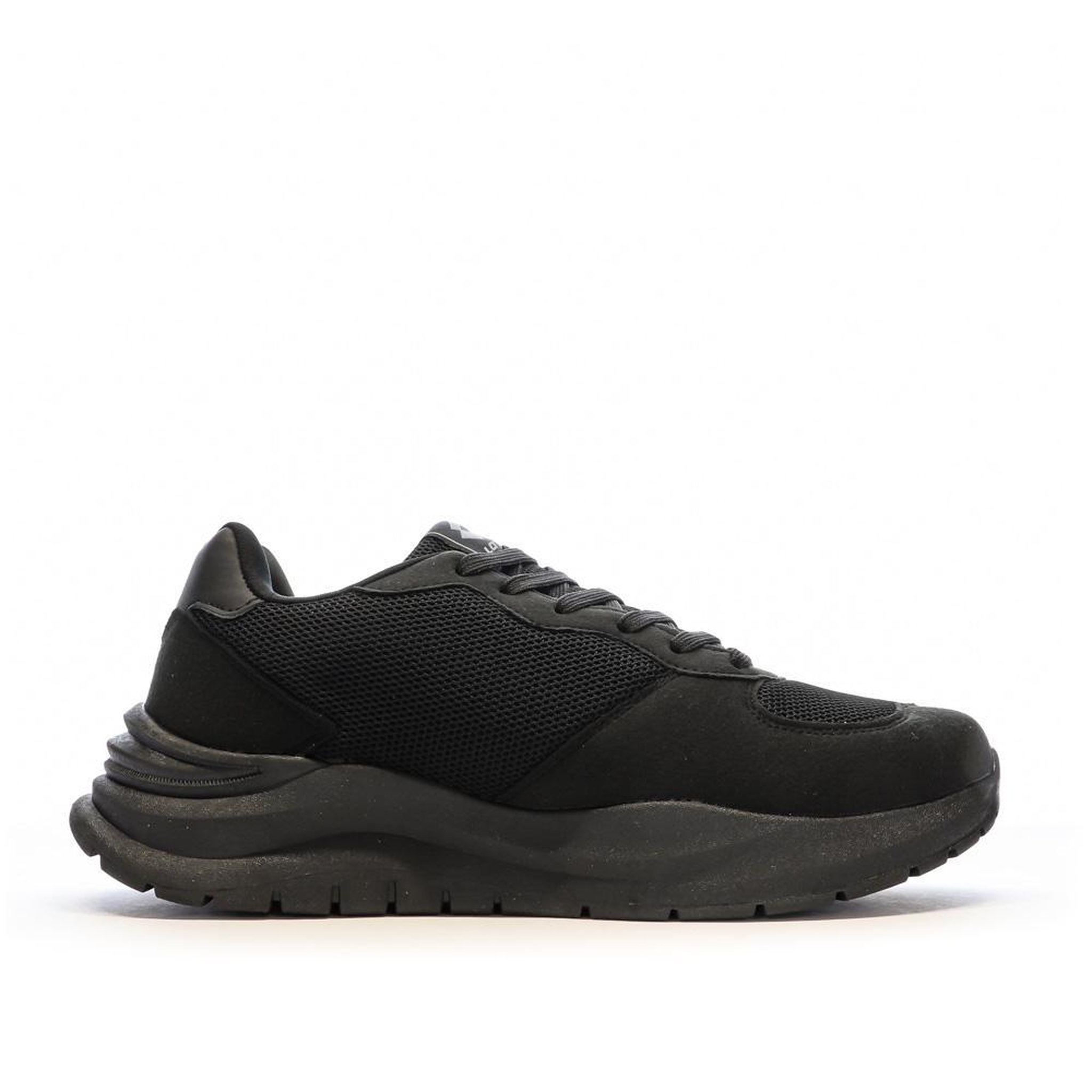 Voir la diapositive 2 : LOTTO Baskets Noires Homme Lotto Twenty6