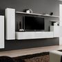 Voir la diapositive 1 : Paris Prix Meuble TV Mural Design  Switch I  330cm Blanc
