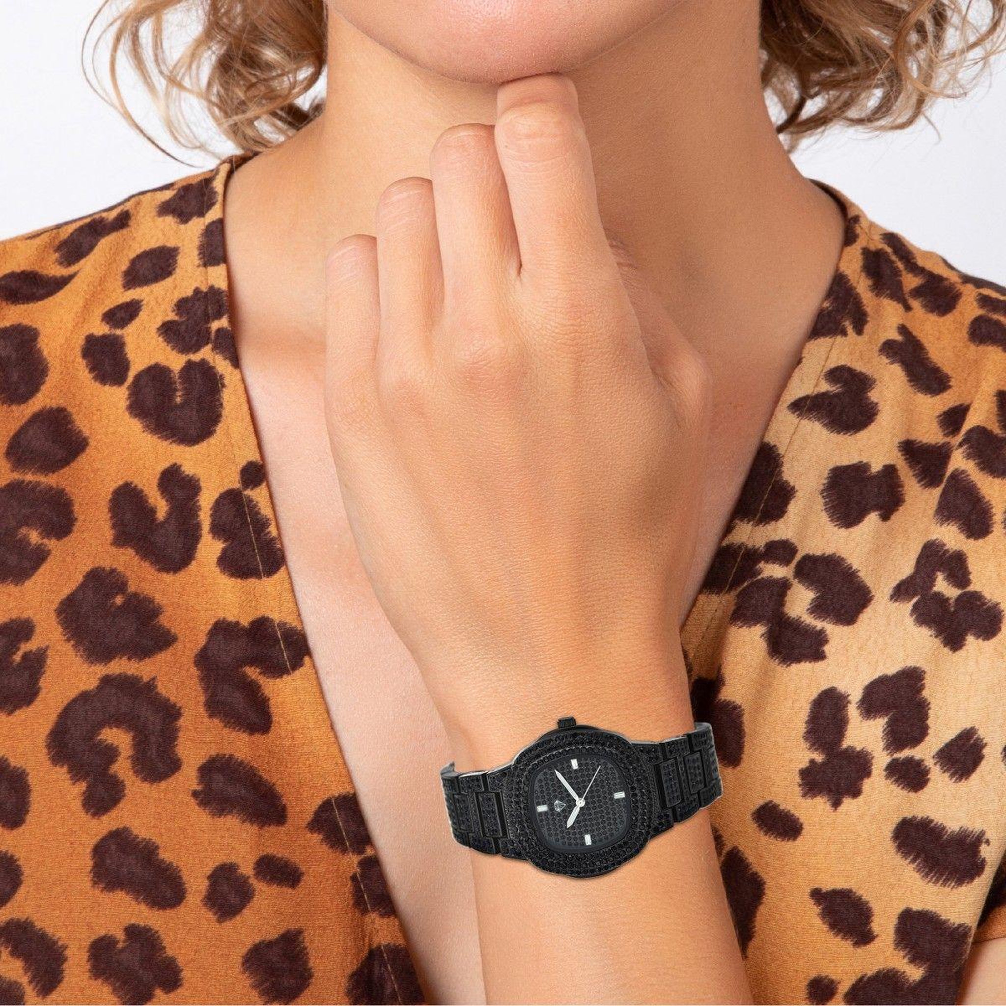 Voir la diapositive 2 : SC CRYSTAL Montre Mady élégante SC Crystal