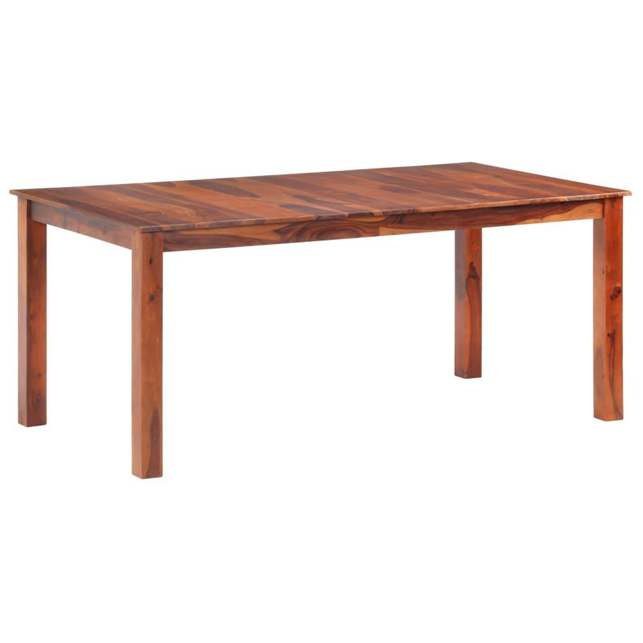Voir la diapositive 1 : VIDAXL Table a manger 180x90x76 cm Bois massif