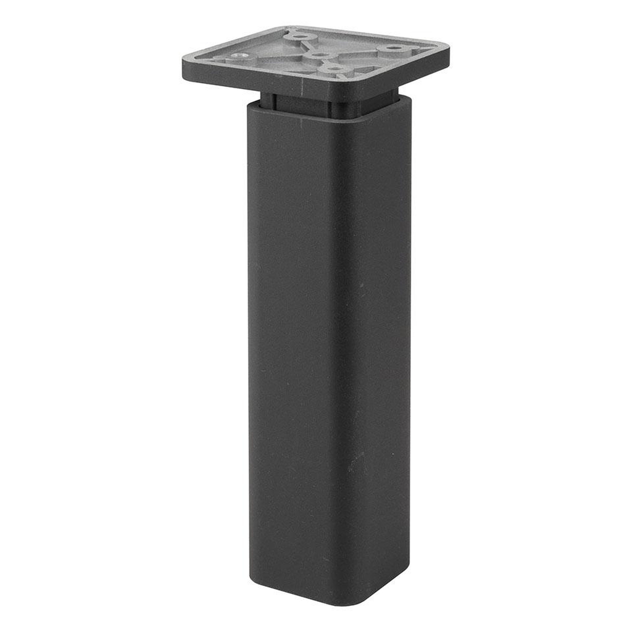 CENTRALE BRICO Pied de meuble fp005 150 mm réglable noir mat