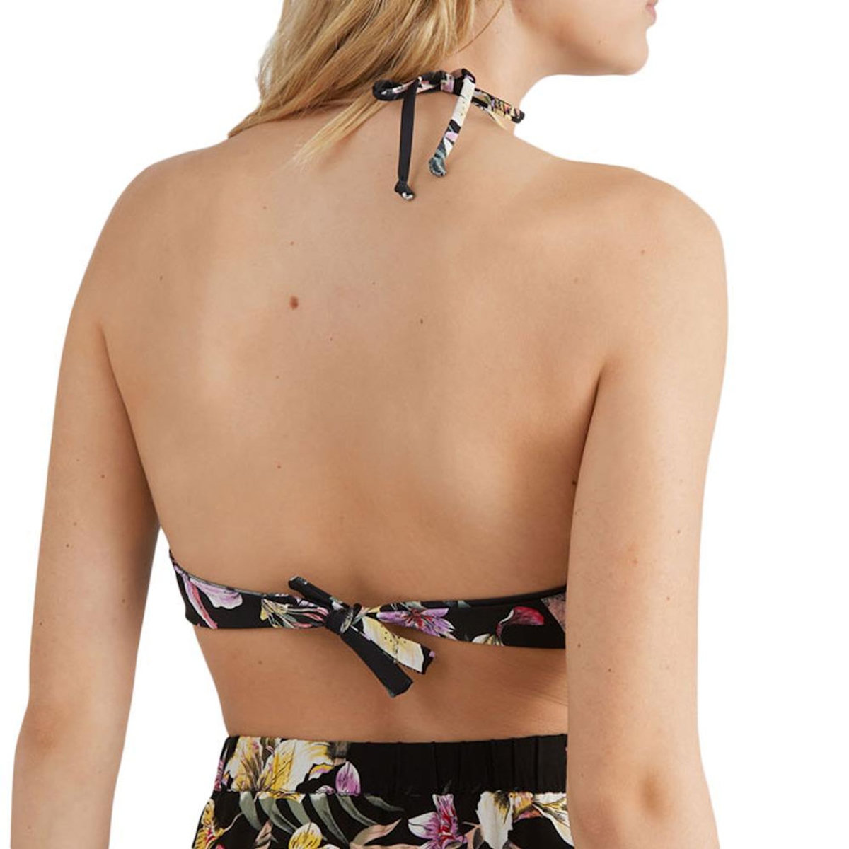 O'NEILL Haut de Maillot de bain Noir/Vert Femme O'Neill Havaa