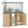 Voir la diapositive 4 : VIDAXL Support d aquarium chêne sonoma 101x41x58 cm bois d ingénierie