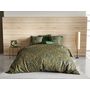 Voir la diapositive 1 : Les Ateliers du Linge Parure Housse De Couette 3pcs 240x220cm 100%coton Bio 57fils Nava