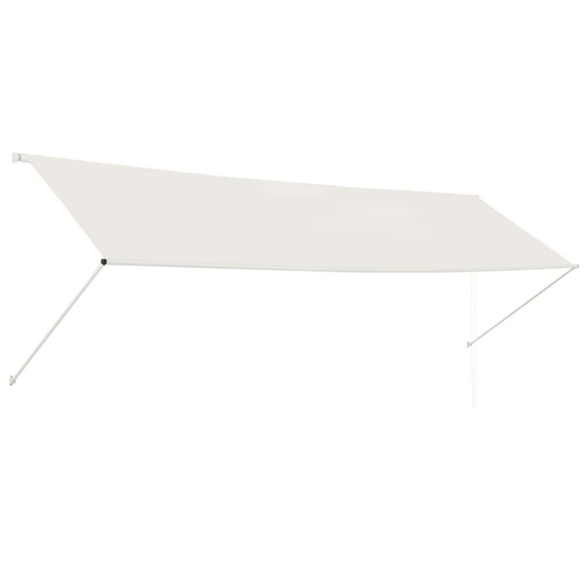 VIDAXL Auvent retractable 400x150 cm Creme