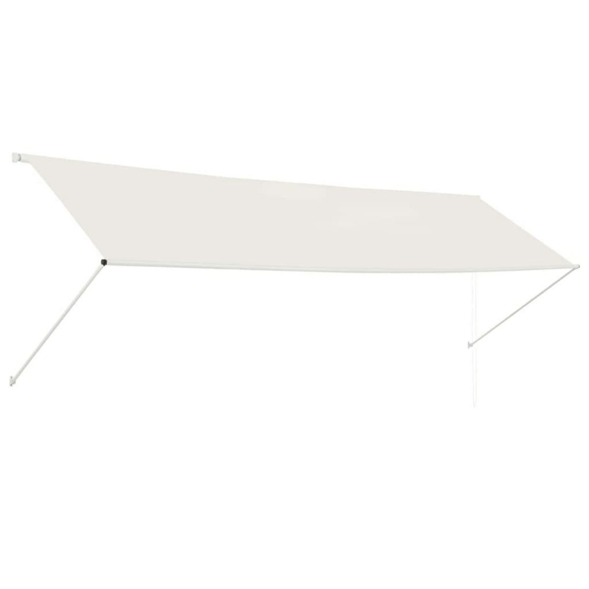 VIDAXL Auvent retractable 400x150 cm Creme