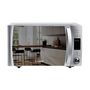 Voir la diapositive 1 : Candy CBWM30DS Micro-ondes Gril - 30L -MO 900W - Plateau tournant 31,5cm Fonction Silence - Fonction EcoCuisson express - Porte miroir