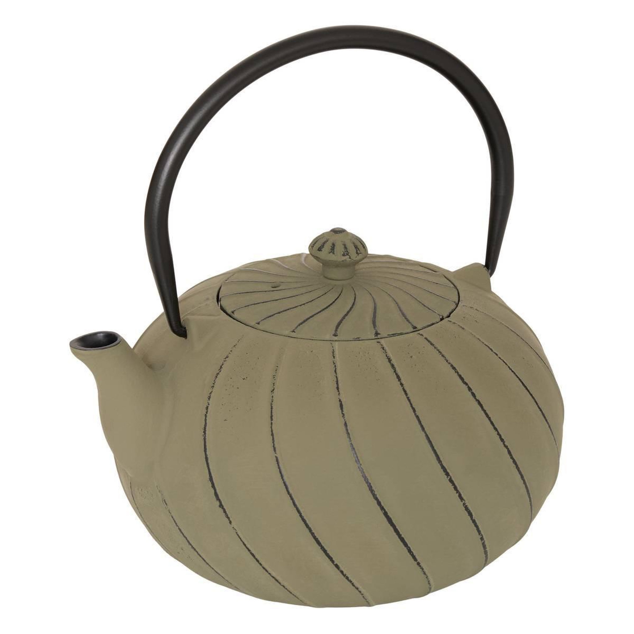 SECRET DE GOURMET Théière en fonte  yama  1,2l vert