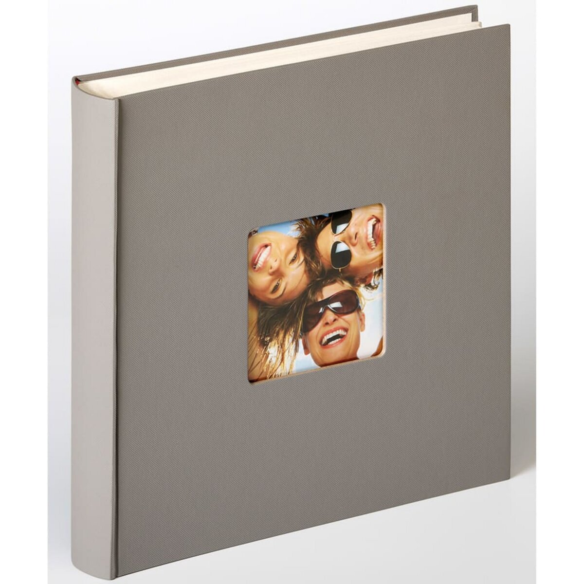 Walther Design Album photo Fun 30x30 cm Gris 100 pages pas cher