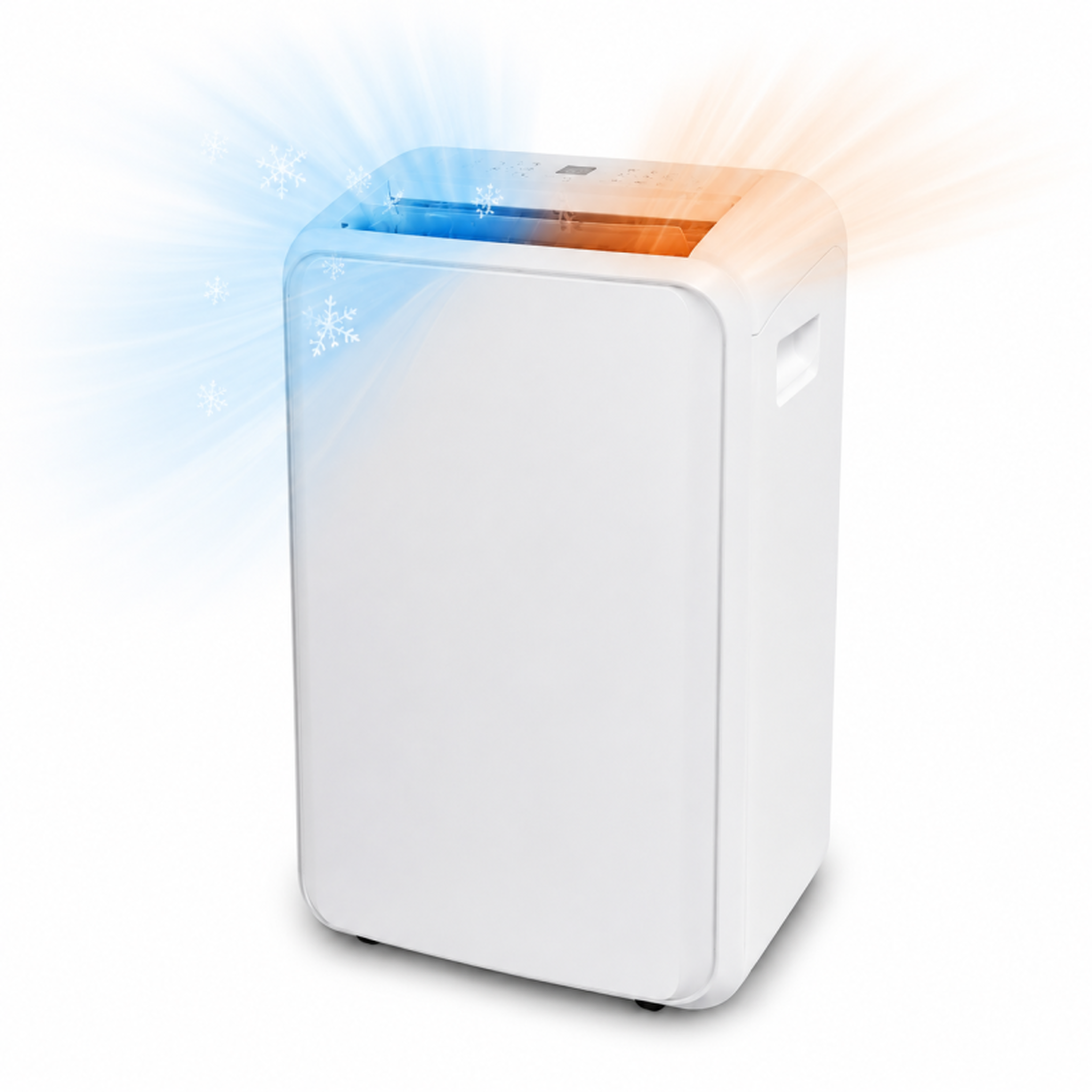 Voir la diapositive 2 : Climatiseur mobile réversible - 12 000 btu - avec déshumidification