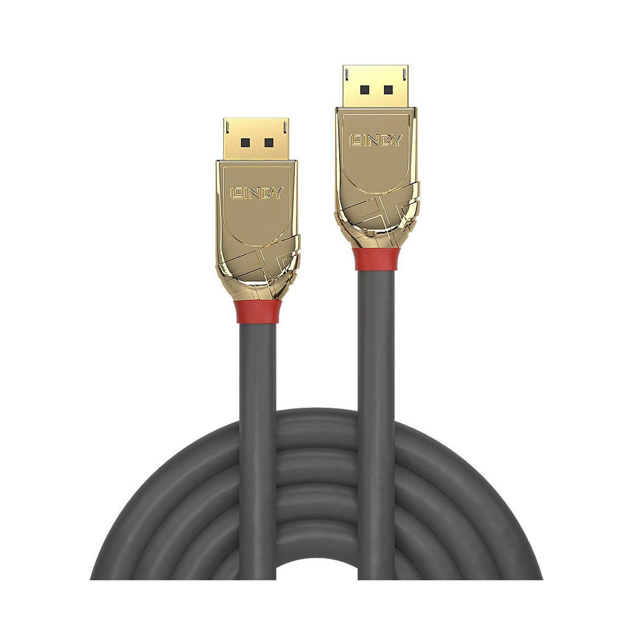 Voir la diapositive 3 : LINDY Lindy 36297 câble displayport 15 m or