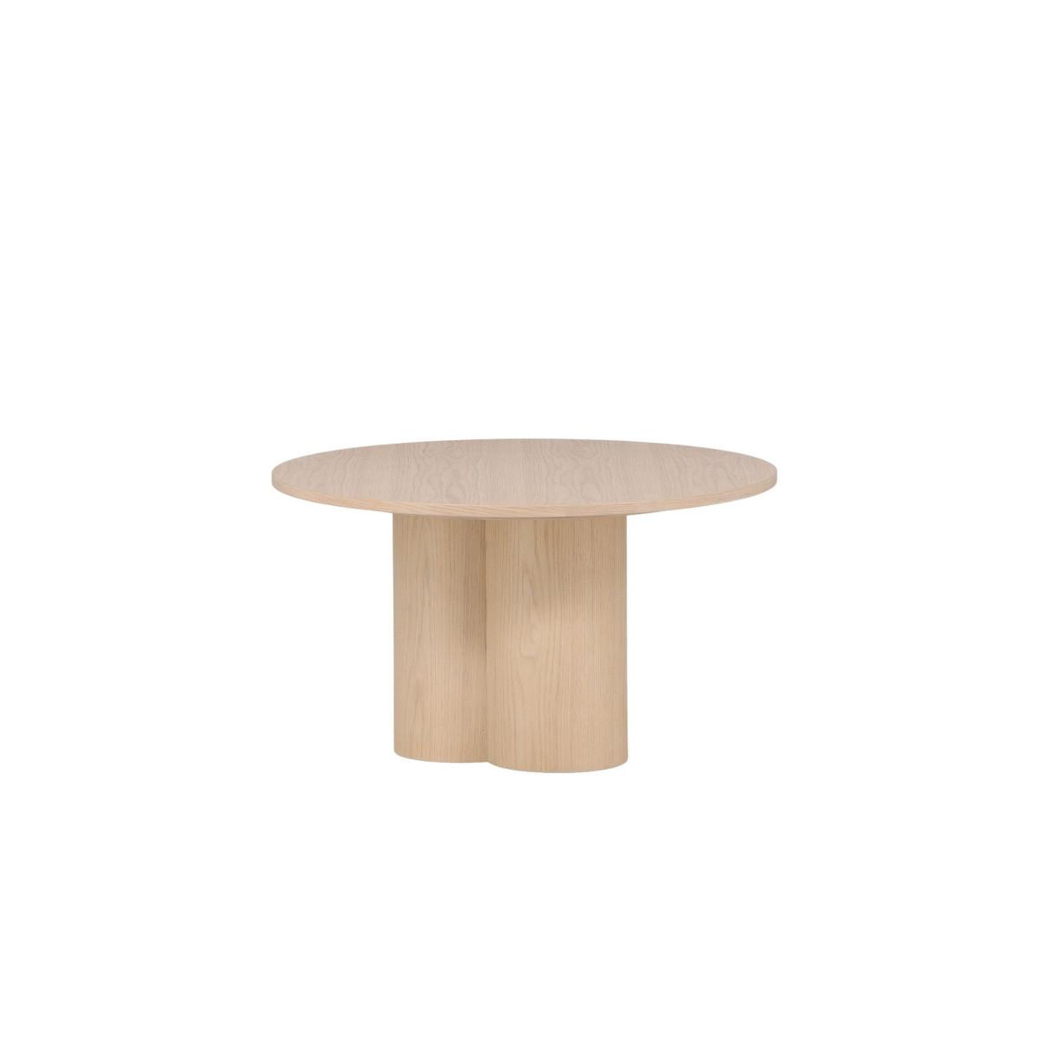 Voir la diapositive 4 : Paris Prix Table basse ronde  olivia  80cm naturel