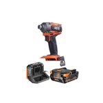 AEG Pack AEG Visseuse à chocs - BSS18C3B3-0 - 18V Brushless - 1 batterie 2.0Ah - 1 chargeur - SETL1820S