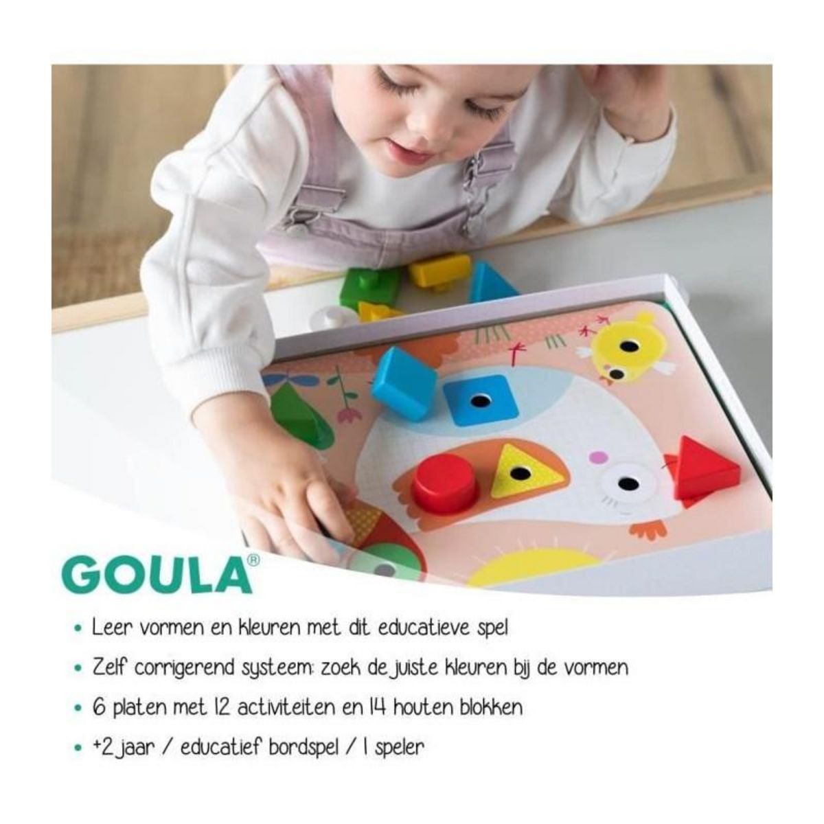Goula BABY SHAPES GOULA - Jeux d'apprentissage