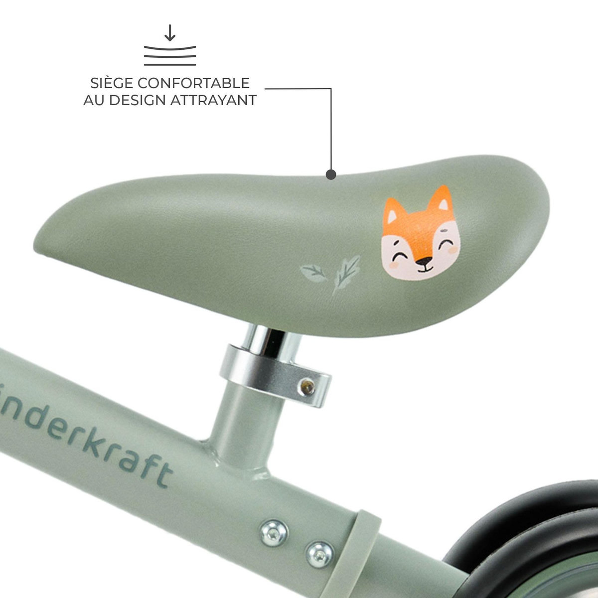 KINDERKRAFT Draisienne enfant roues led dès 2 ans