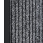 Voir la diapositive 2 : VIDAXL Paillasson raye Gris 40x60 cm