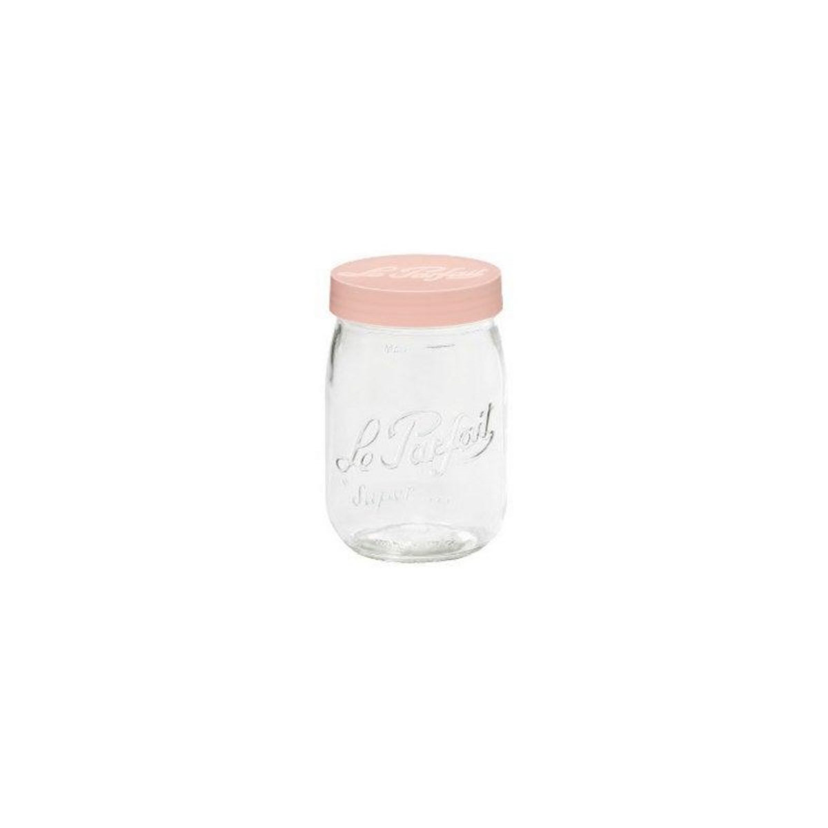 Le parfait Bocal 1 L diamètre 100 mm LE PARFAIT color vis avec couvercle étanche