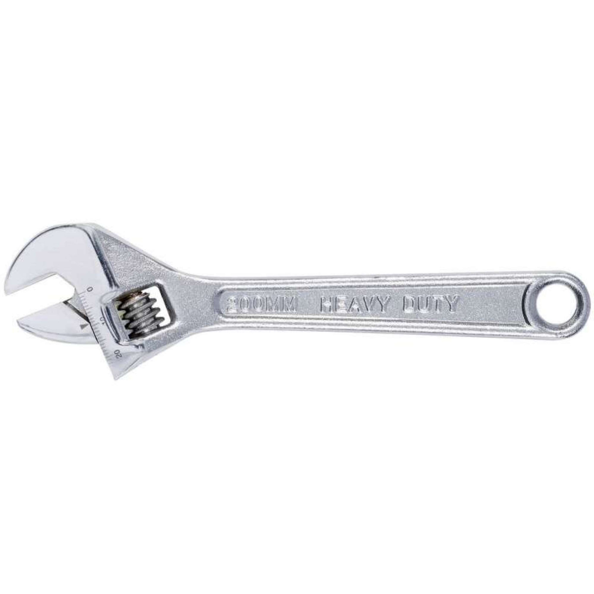 Voir la diapositive 1 :  Clé à molette carbon steel Kreator 200 mm