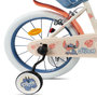 Voir la diapositive 5 : DISNEY Vélo enfant 16'' STITCH / DISNEY (Taille de l'enfant 100 cm à 125 cm) équipé de 2 freins, panier, porte poupée et stabilisateurs