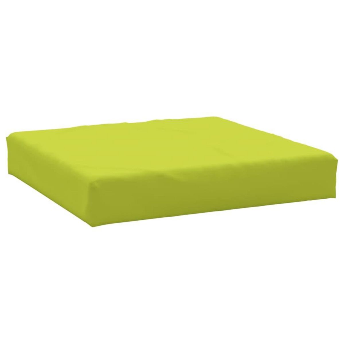 VIDAXL Coussins de palette lot de 2 vert vif tissu oxford