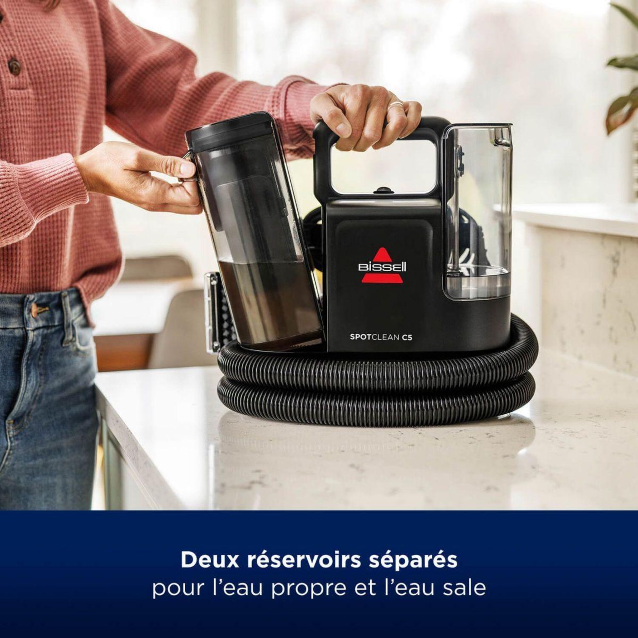 Voir la diapositive 3 : BISSELL Nettoyeur détacheur spotclean c5 pro b3931n