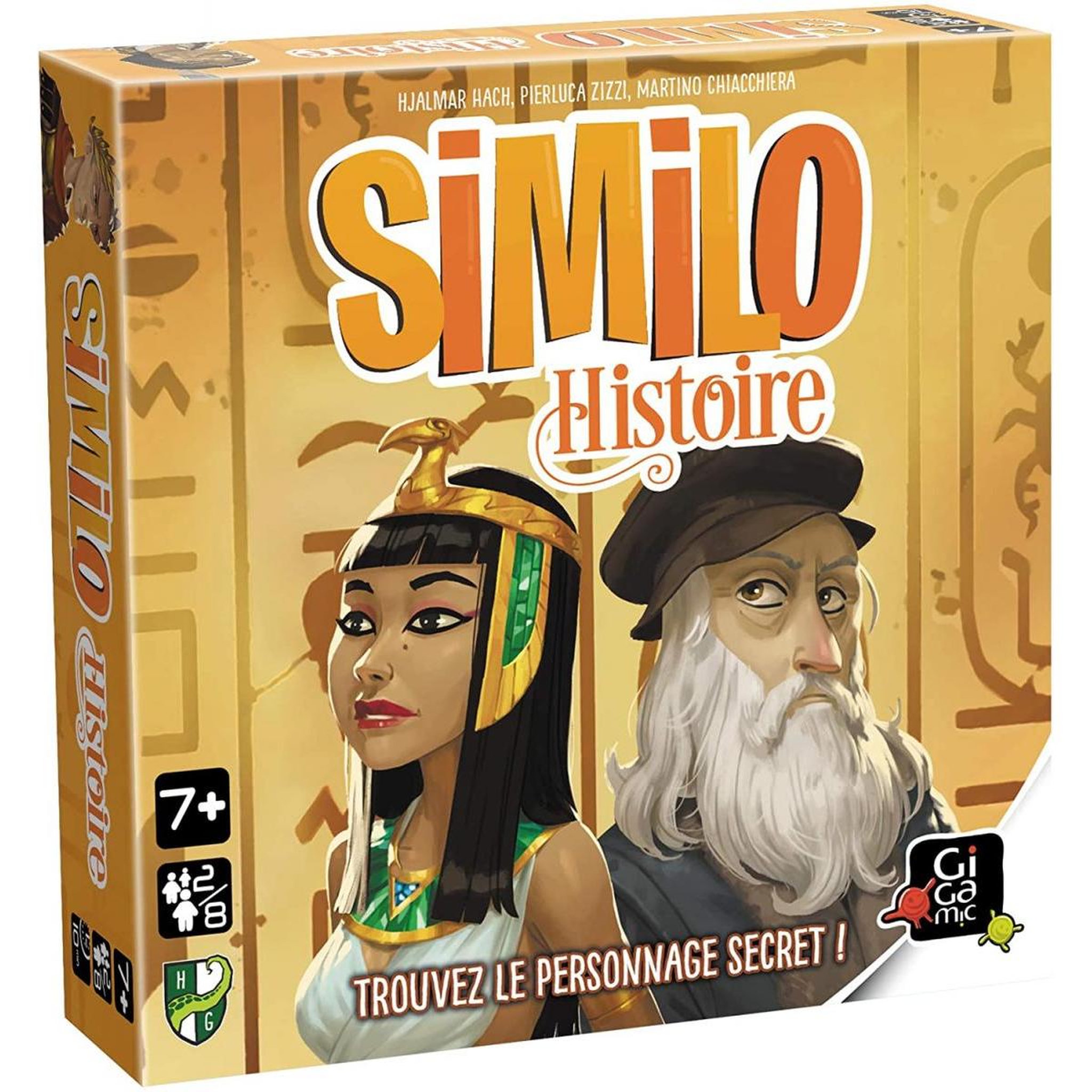 Voir la diapositive 2 : Gigamic Similo Histoire, devinez le personnage secret