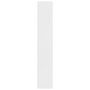 Voir la diapositive 5 : VIDAXL Bibliotheque a 4 niveaux Blanc 60x24x142 cm Bois d'ingenierie