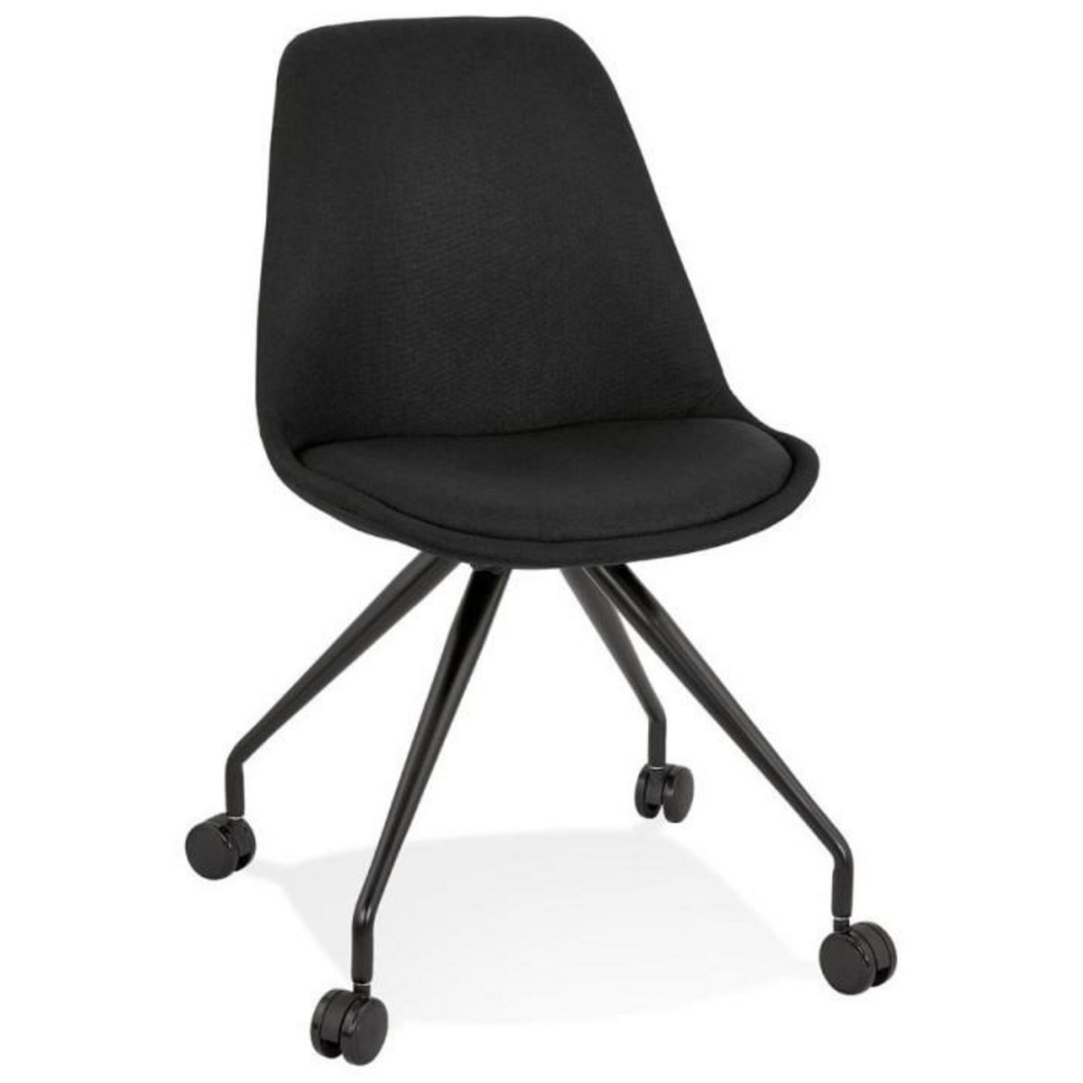 Paris Prix Chaise de Bureau Design  Holvina  92cm Noir