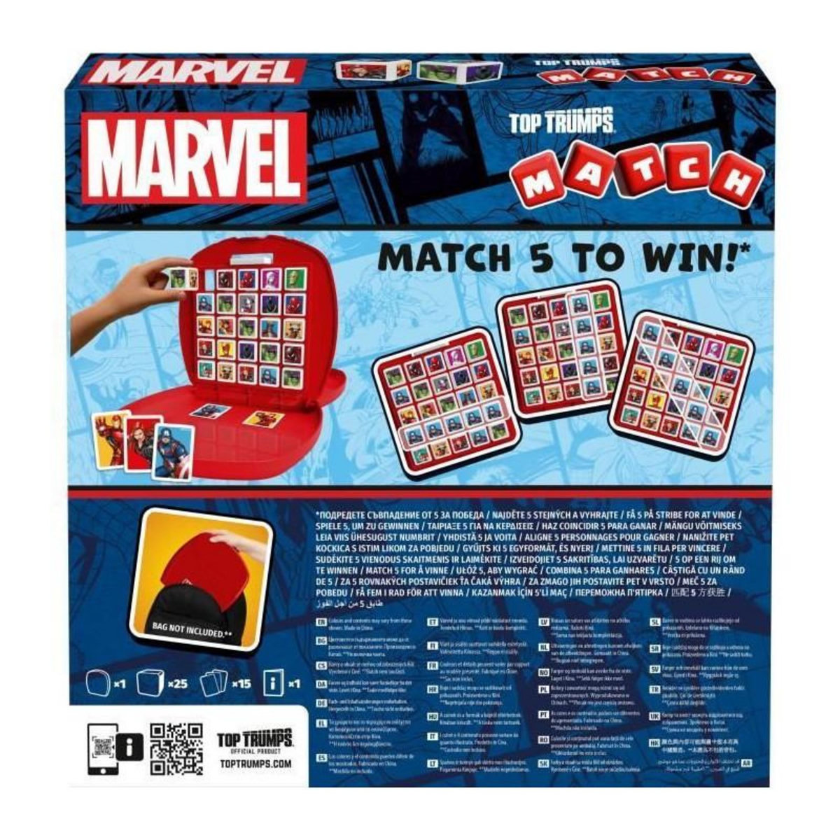 Marvel Jeu de société Winning Moves Le Match Rouge