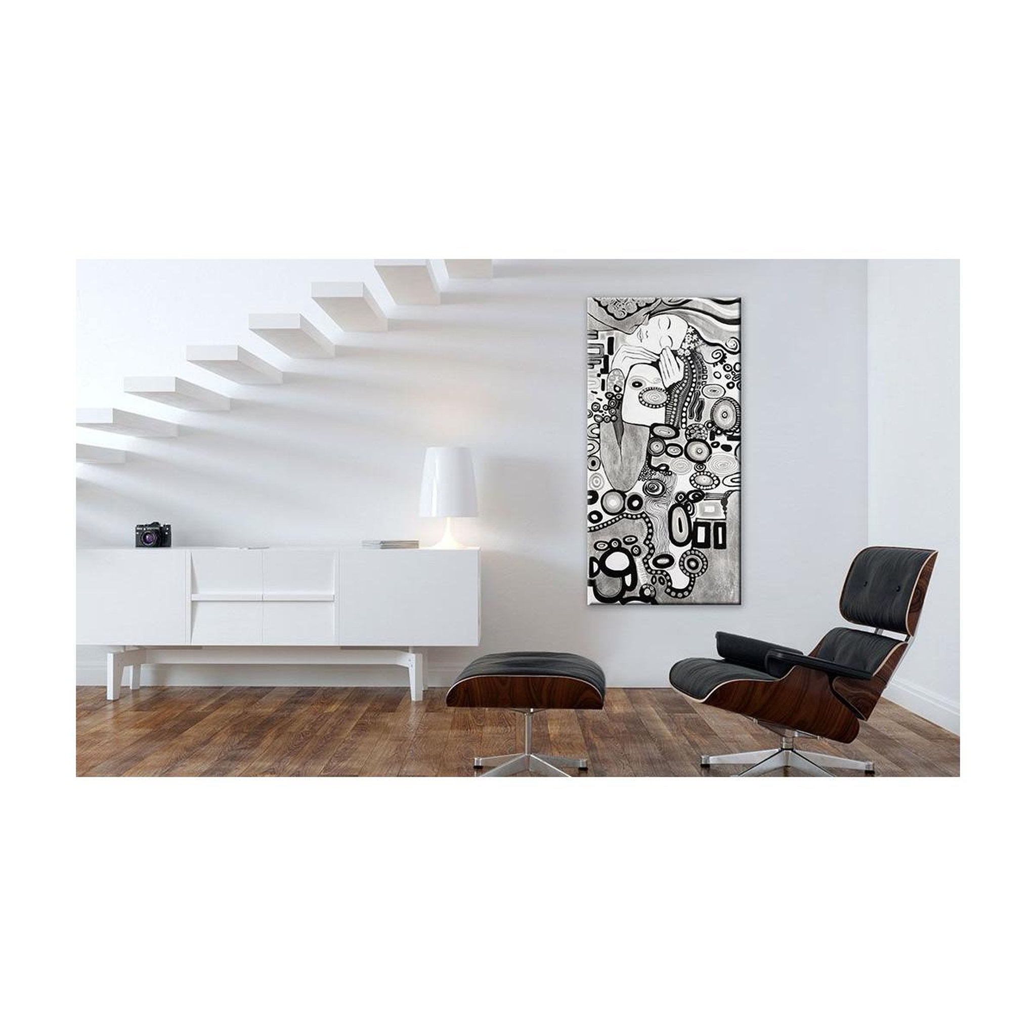 Voir la diapositive 2 : Paris Prix Tableau imprimé  silver love