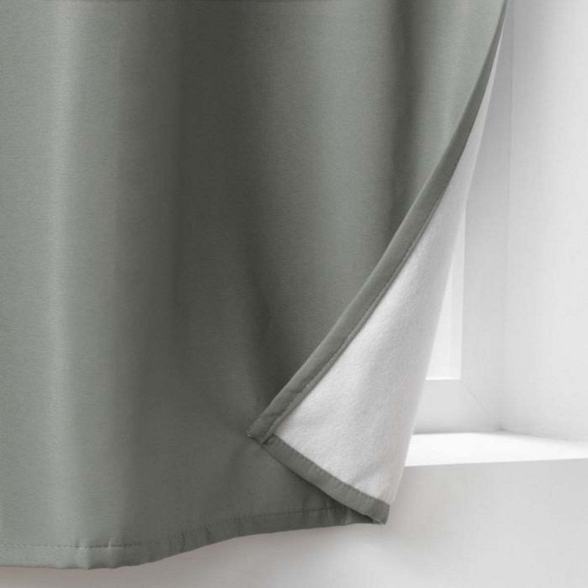 Paris Prix Rideau Isolant Thermique  Micropolar  135x180cm Gris