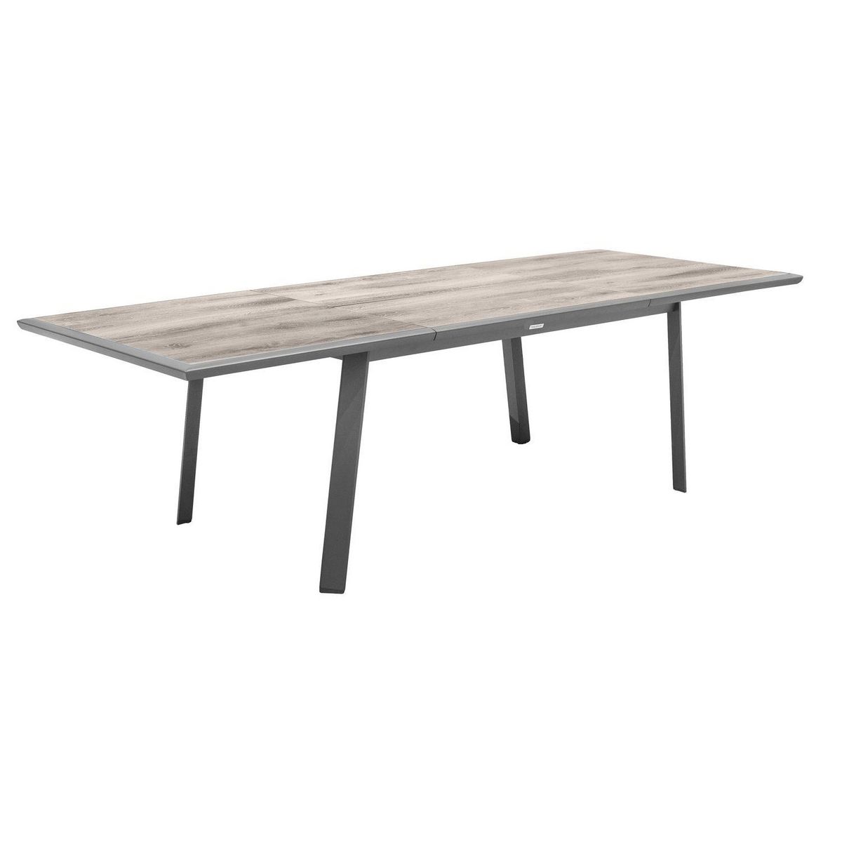 HESPERIDE Table de jardin extensible Pavane en aluminium
