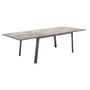 Voir la diapositive 3 : HESPERIDE Table de jardin extensible Pavane en aluminium