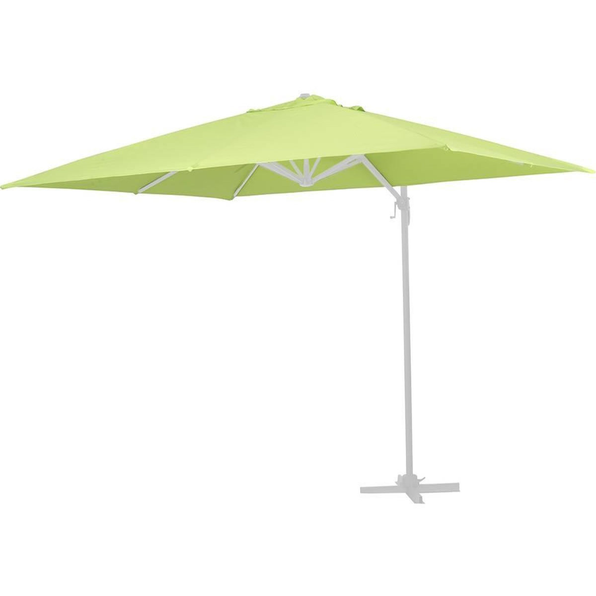 Habitat et Jardin Toile parasol déporté  Sun 3  - 3 x 3 m - Vert